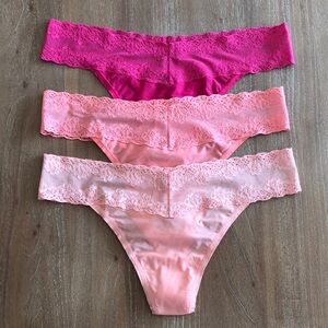 Natori bliss perfection thongs 3